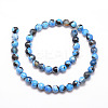Natural Fire Crackle Agate Bead Strands X-G-K166-06F-8mm-02-2