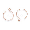 Ion Plating(IP) 304 Stainless Steel Earring Hooks STAS-L216-02A-RG-1