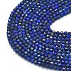 Natural Lapis Lazuli Dyed Beads Strands G-A260-A33-01-3