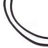 Retro Glass & Porcelain & Alloy Adjustable Nylon Cord Y Necklaces for Women NJEW-JN05360-01-5