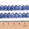 Faceted Dyed Natural White Jade Beads Strands GG-CBAE966-01B-O-5