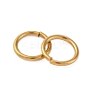 304 Stainless Steel Open Jump Rings STAS-F174-14G-01-2