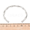 304 Stainless Steel Cuff Bangles BJEW-B150-01P-5