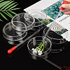 Flat Round Glass Biochemical Petri Dish GLAA-OC0001-14B-3