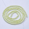 Glass Pearl Beads Strands HY-4D-B04-1