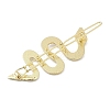 Alloy Rhinestone Hair Bobby Pins PHAR-I009-02A-G-2