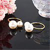 Iron Napkin Rings AJEW-GF0002-81-5