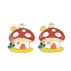 Thanksgiving Theme Alloy Enamel Pendants FIND-I065-04C-G-1