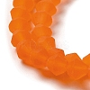 Imitate Austrian Crystal Frosted Glass Beads Strands LS-EGLA-A039-T2mm-MD11-3