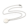 Non-Tarnish Constellation Pendant Necklaces LS-NJEW-S422-04P-04-3