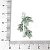 Rack Plating Alloy Enamel Rhinestone Pendants PALLOY-R151-35P-3