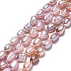 Natural Cultured Freshwater Pearl Beads Strands PEAR-N014-05F-2