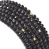 6Pcs 6 Style Natural Shell & Glass Star & Round Beaded Stretch Bracelets Set for Women BJEW-JB09945-02-3