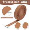 5M Folding PU Leather Flat Cord OCOR-WH20012-14C-05-2