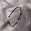 Shiny Elegant Glass Hair Bands PW-WG75179-17-1