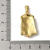 PVD Vacuum Plating 304 Stainless Steel Pendants STAS-B069-35D-G-3