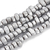 Electroplate Non-magnetic Synthetic Hematite Beads Strands G-T061-103N-1