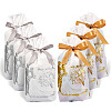 20pcs 2 Colors Rectangle Plastic Candy Gift Bags ABAG-TA0001-35-2