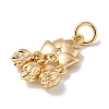 Brass Pendants KK-K378-10G-2