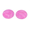 AB Color Plated Capiz Shell Pendants X-SSHEL-T008-01D-2