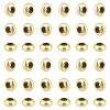 SUPERFINDINGS 70Pcs Brass Beads KK-FH0007-14-1