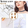 10Pcs 304 Stainless Steel Pendants STAS-YW0002-72-6