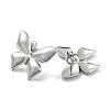 Non-Tarnish 304 Stainless Steel Stud Earrings EJEW-M233-09P-2