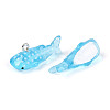 Sea Animal Theme Transparent Resin Pendants LS-X-RESI-D071-04A-3