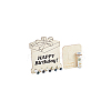 Happy Birthday Laser Cut Wooden Money Holder Display Stands AJEW-FG0004-31-7