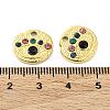 Ion Plating(IP) Real 18K Gold Plated 316L Surgical Stainless Steel Pendants STAS-D029-06G-3