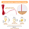 Flat Faux Suede Cord DIY Jewelry Making Finding Kit DIY-DC0002-63-2