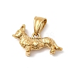 Animal Theme 304 Stainless Steel Pendants STAS-B167-27G-G-1