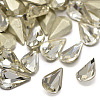 Faceted Teardrop Glass Pointed Back Rhinestone Cabochons RGLA-A007-6x10mm-S01-1