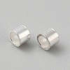 925 Sterling Silver Tube Beads STER-WH0061-28D-2