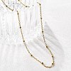 304 Stainless Steel Satellite Chain Necklaces X-NJEW-L173-012-G-4