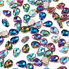 100Pcs 10 Colors Sew on Rhinestone DIY-CW0001-38-4