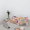 1 Set Summer Theme PET Hollow Out Drawing Painting Stencils DIY-MA0004-76B-2