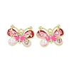 Rack Plating Alloy Enamel Pendants FIND-I038-13B-1
