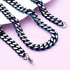 10MM 304 Stainless Steel Cuban Link Chain Necklaces NJEW-C099-04A-01-1