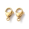 304 Stainless Steel Lobster Claw Clasps STAS-V007-01D-G-1