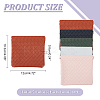 5Pcs 5 Colors Rectangle Imitation Leather Multipurpose Shrapnel Makeup Bags ABAG-HY0001-12-2