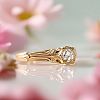 Alloy with Crystal Rhinestone Finger Rings for Women FS-WGE5B8F-02-2