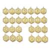 26Pcs Brass Pendants KK-R218-05G-1