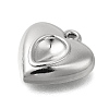 304 Stainless Steel Pendant Cabochon Settings STAS-D192-03P-2