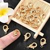 SHEGRACE Brass Lobster Claw Clasps XGRPCP704-268G-4
