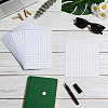 240Pcs Flat Round PVC Handwritten Blank Stickers DIY-WH50053-11A-4