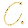 Ion Plating(IP) 304 Stainless Steel Cuff Bangles for Women LS-BJEW-M310-03G-1