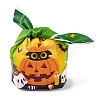 100Pcs Rabbit Shaped Halloween Candy Plastic Bags ABAG-U001-02F-2