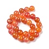 Natural Dragon Veins Agate Beads Strands G-A261-A01-14mm-3