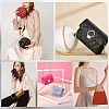 8Pcs 4 Colors Zinc Alloy Curb Chain Purse Chains FIND-GA0007-17-5